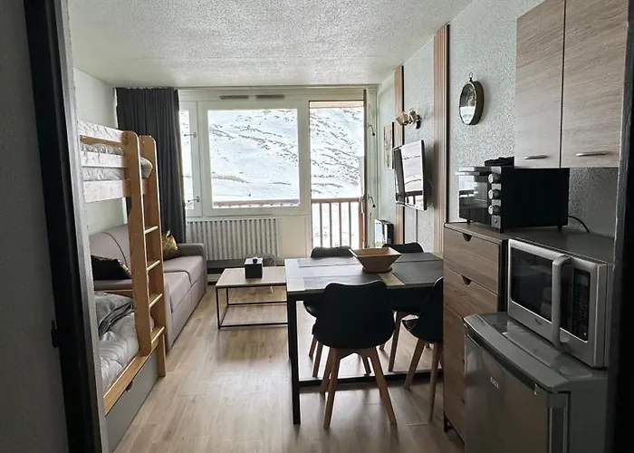 Studio La Mongie Tourmalet 2 Etoiles 4 Couchages